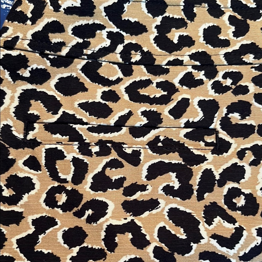 Talbots Leopard Print Skirt - Picture 4 of 7
